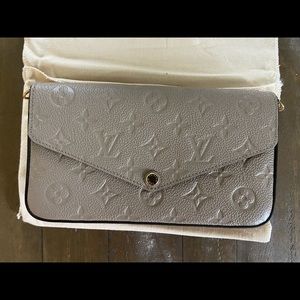 Louis Vuitton Felicie Pochette Turtledove M68697